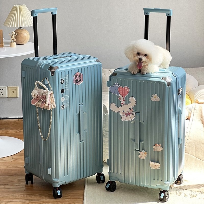 Vali kéo du lịch size 36 inch khổng lồ (cực đại) xoay 360 độ tiện dụng chống va đập (BH 10n)