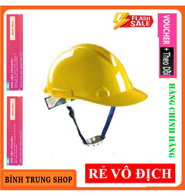 Mũ bảo hộ lao đông Thùy Dương có nút vặn an toàn