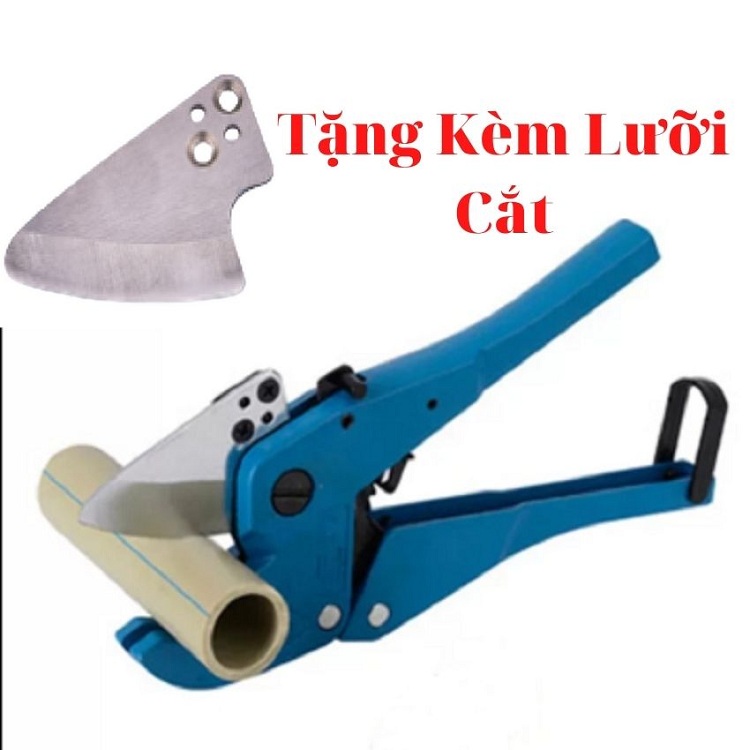 Kéo cắt ống nước 42mm cao cấp,[ dao cắt ống nhựa PVC, PPR, PE -Lưỡi thép sắc bén