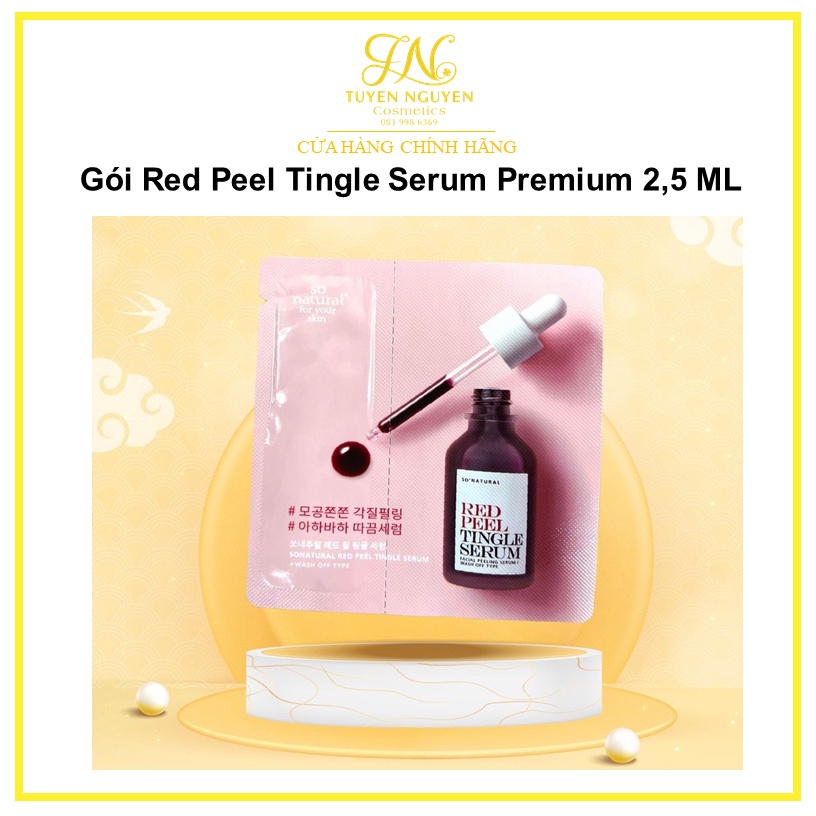 Gói Red Peel Tingle Serum Premium 2