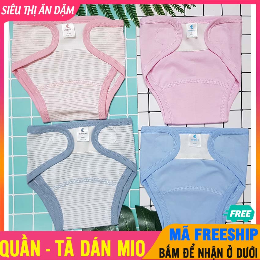 Quần Đóng Bỉm Cho Bé Sơ Sinh Mio Mio, Đủ Màu, Đủ Size Cho Bé Trai, Gái - Bỉm Vải Giặt Được, Tã Quần ,tã Dán, Tả Quần Cho Bé, Tả Vải Cho Bé, Quần Bim Vải, Tả Vải Dán - ta quan mio