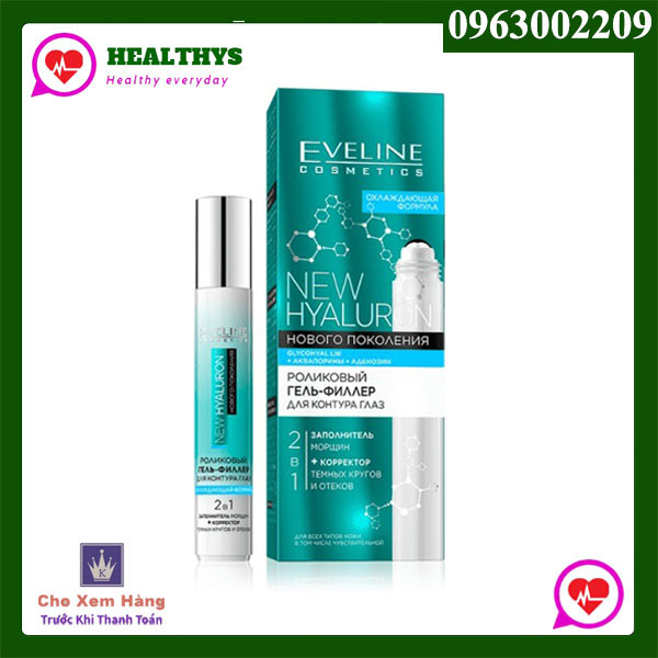 Lăn mắt Eveline giảm thâm quầng mắt, giảm bọng mắt, giảm nếp nhăn dưỡng mắt của Nga