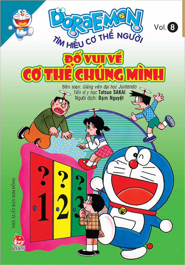 Kim Đồng - Doraemon tìm hiểu cơ thể người - Tập 8 - Đố vui về cơ thể chúng mình