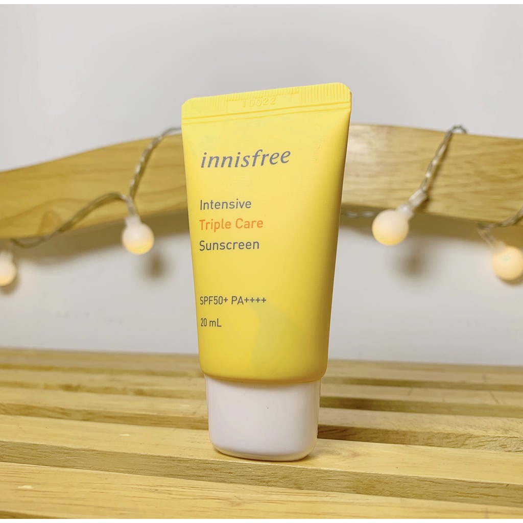 Kem chống nắng Innisfree Triple Care SPF50 PA+++ loại mini 20ml