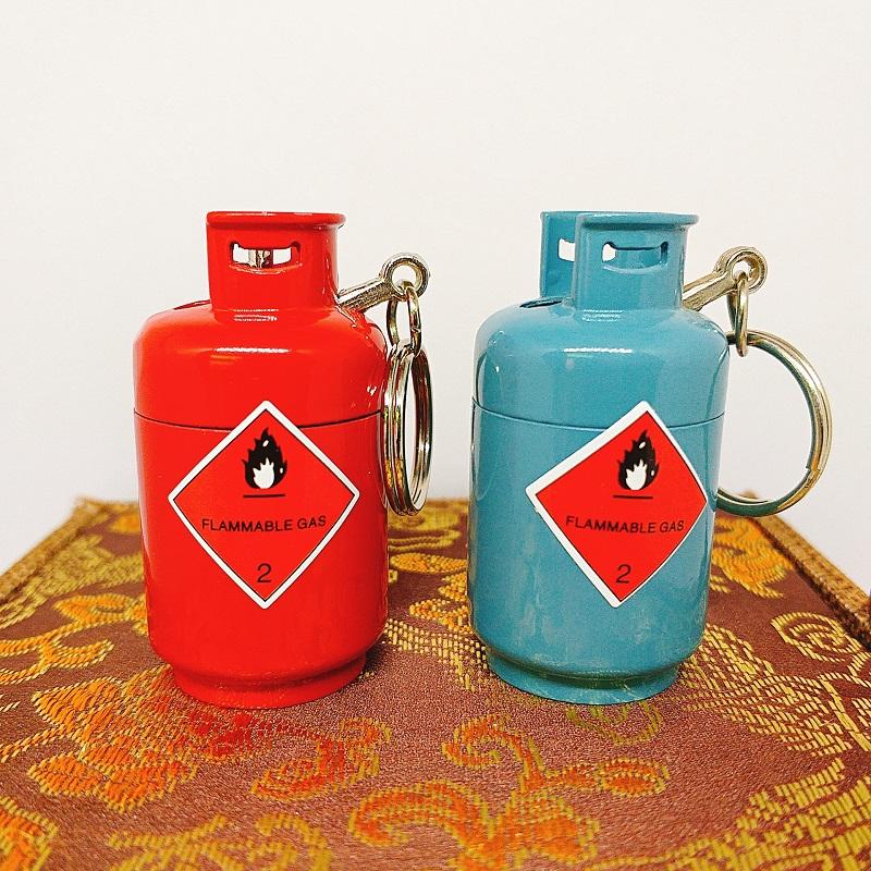 Combo 20 bật lửa móc khoá hình bình ga cực độc