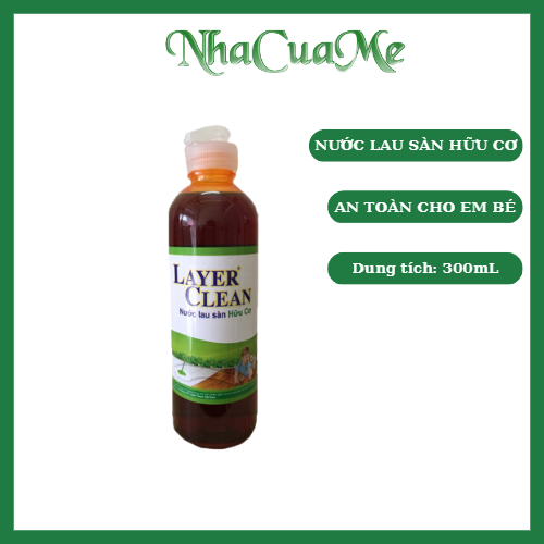 Nước lau sàn hữu cơ Layer Clean 300ml