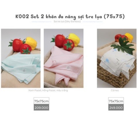 Lapome - Khăn Đa Năng 75X75Cm - Chất liệu thoáng mát - Sản phẩm an toàn tuyệt đối với Trẻ - Màu sắc tươi mới.