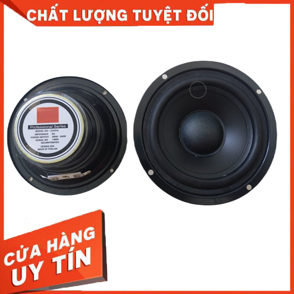 Loa rời - loa vi tính - trung kín 10cm - cả vành 11.5cm: Giá 2 chiếc