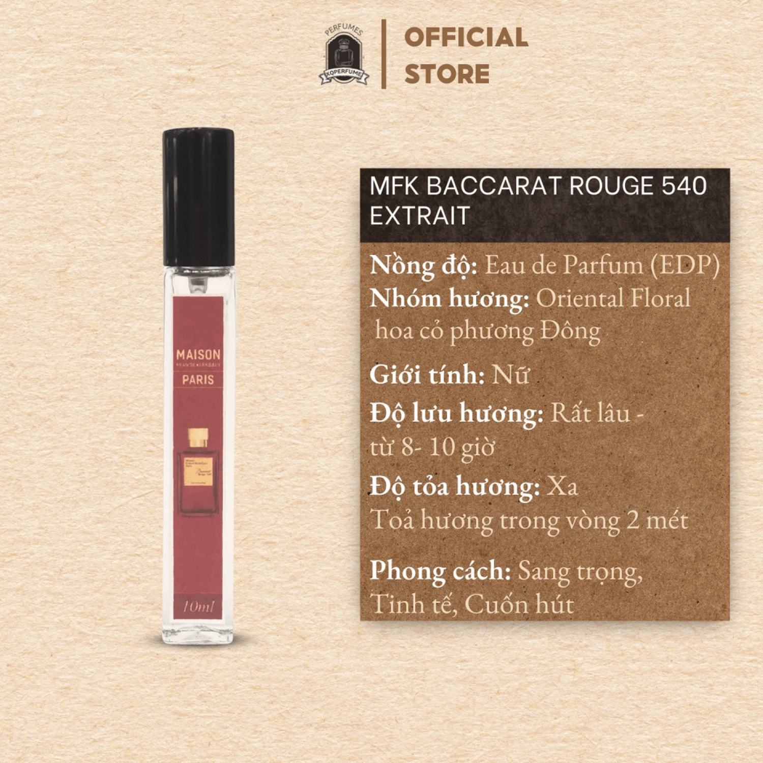 Nước Hoa Nữ Dùng Thử Tom Ford Lost Cherry Eau de Parfum Chiết 10ml