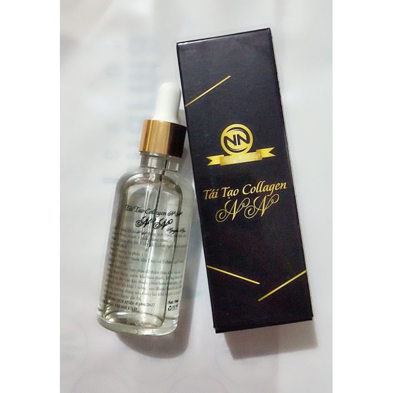 Chai Nước Lột Trắng Da Collagen Có Hộp