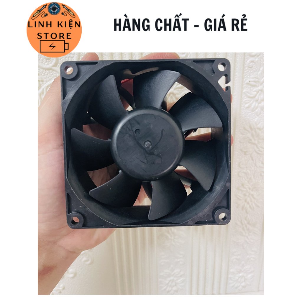 Quạt tản nhiệt 12v 0.7a- quạt hút gió siêu mạnh hãng nidec 12v 8x8x2cm