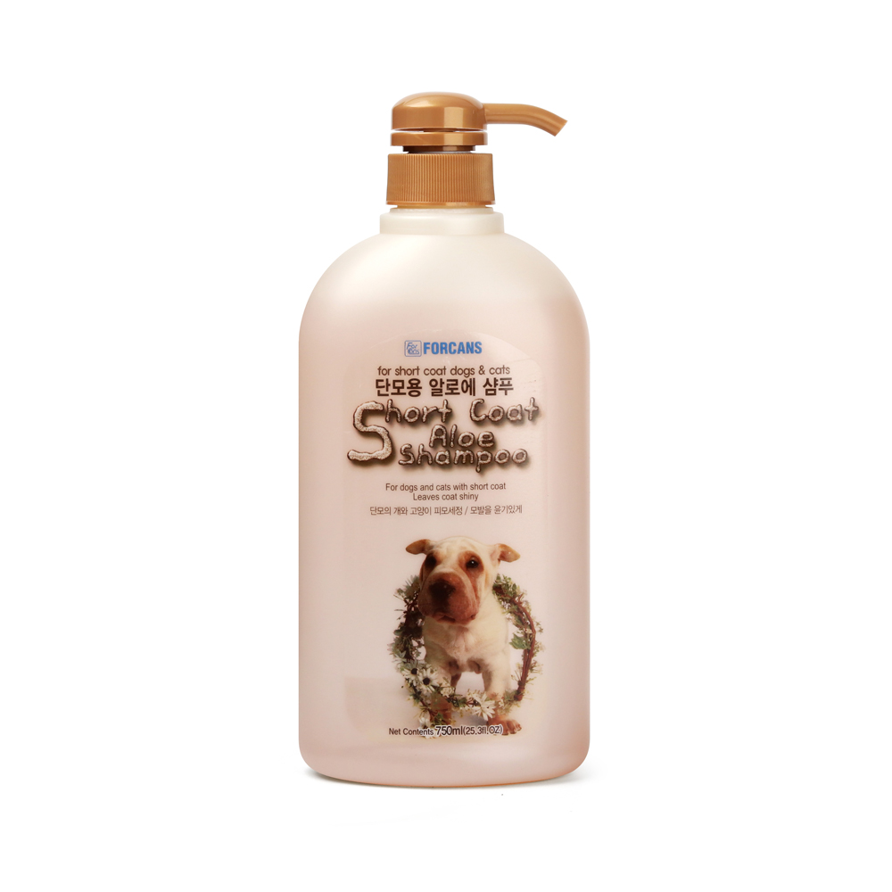 Sữa tắm chó mèo Forcans lông ngắn 750ml