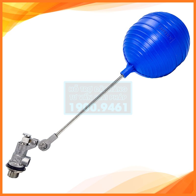 Phao cơ inox 304 phi 21 phi 27 chịu nhiệt độ cao - phao chống tràn A&G thông minh