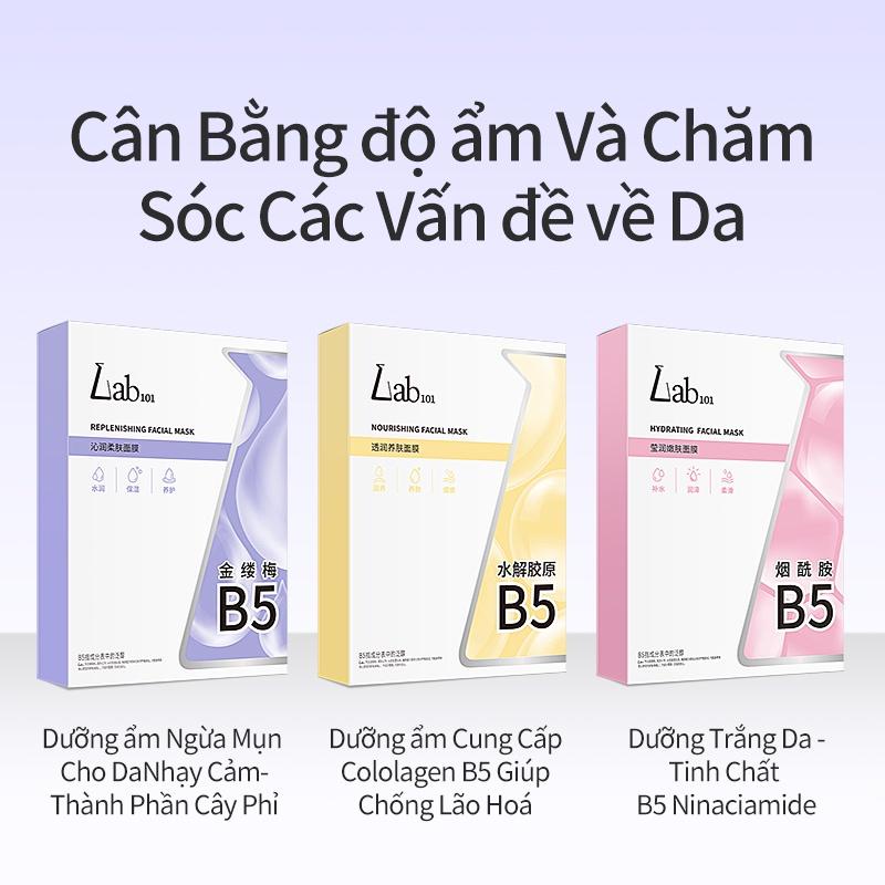 Mặt nạ Lab101 B5 dưỡng da cấp ẩm dành cho da khô 10 miếng trong một hộp📢📢