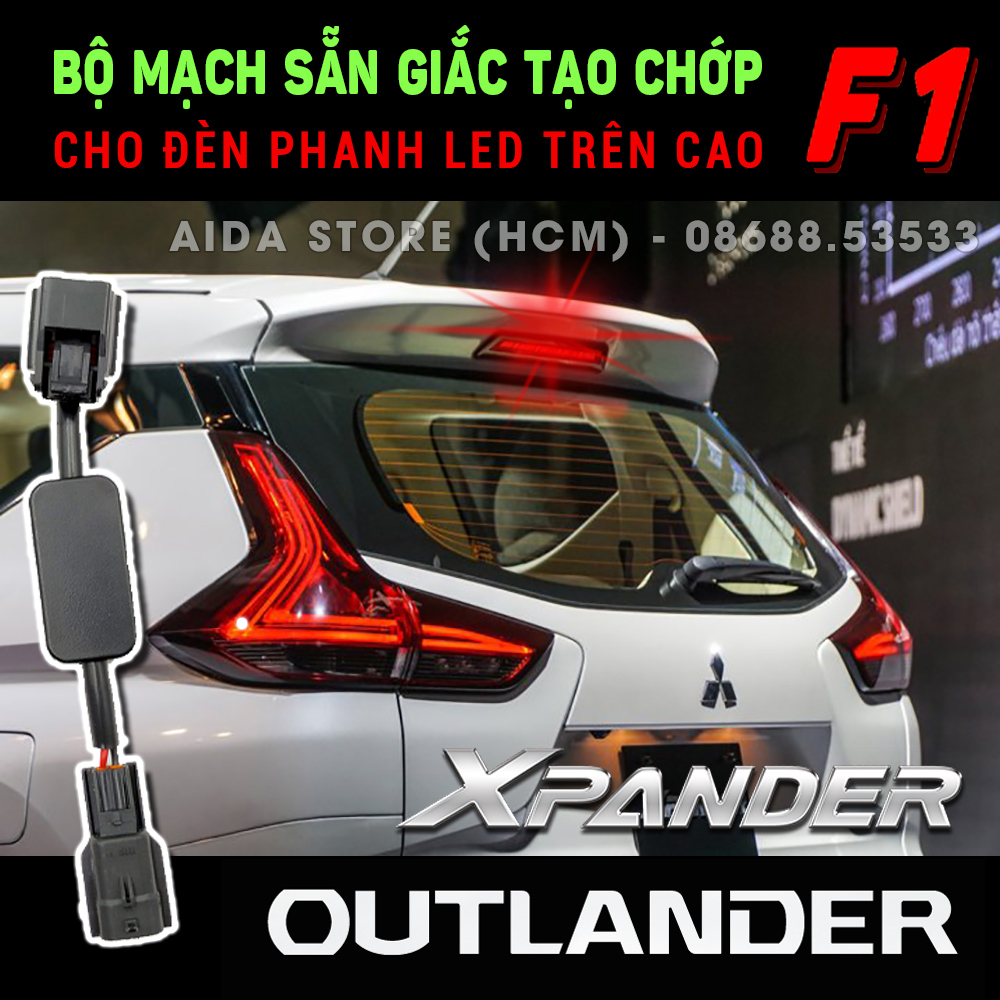 [HCM]XPANDER - Mạch sẵn giắc tạo chớp nháy F1 cho đèn phanh LED trên cao MITSUBISHI - OUTLANDER - PAJERO