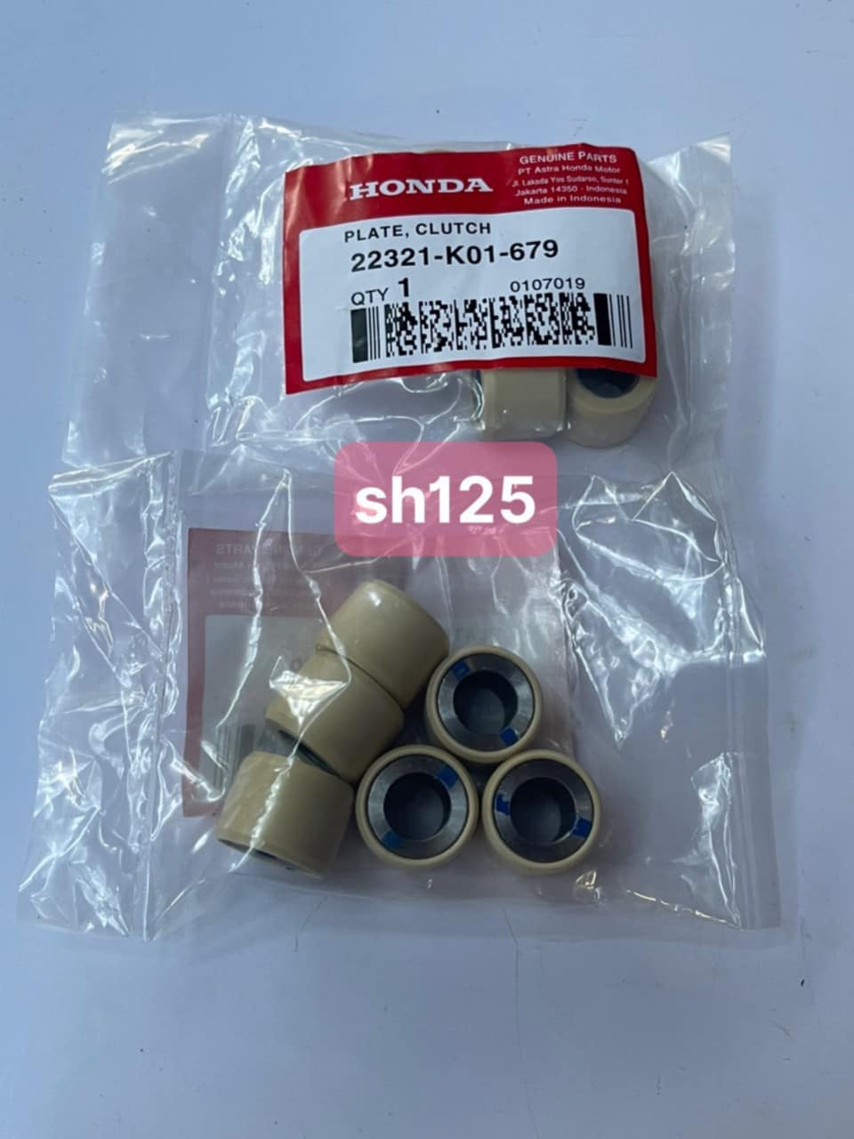 Bi côn, bi văng, bi nồi xe máy honda sh125 mã k01