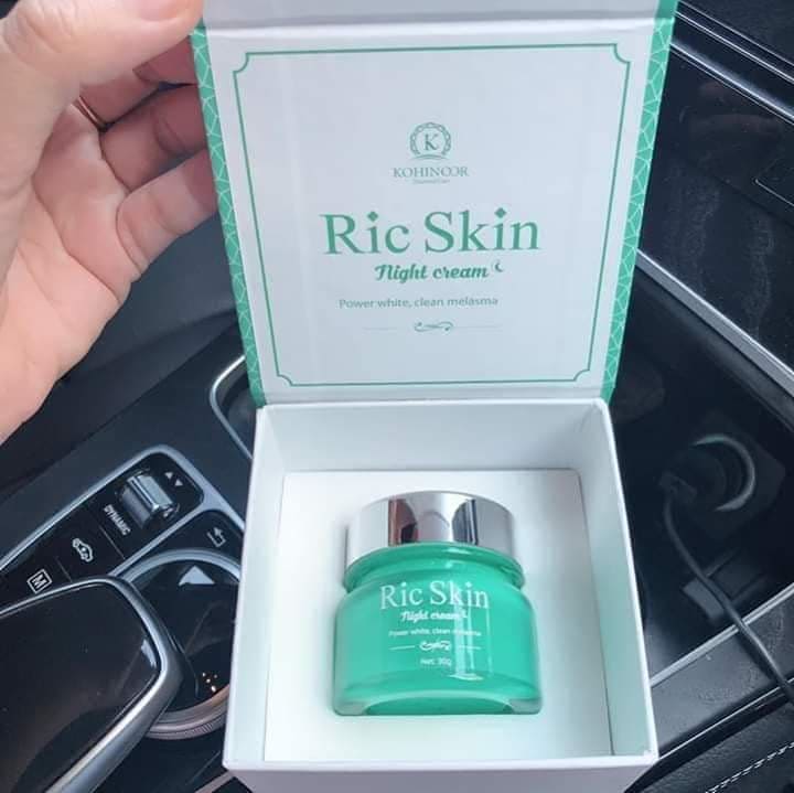 [Chính hãng] Kem Nám Đêm Ric Skin Night Cream Kohinoor Star