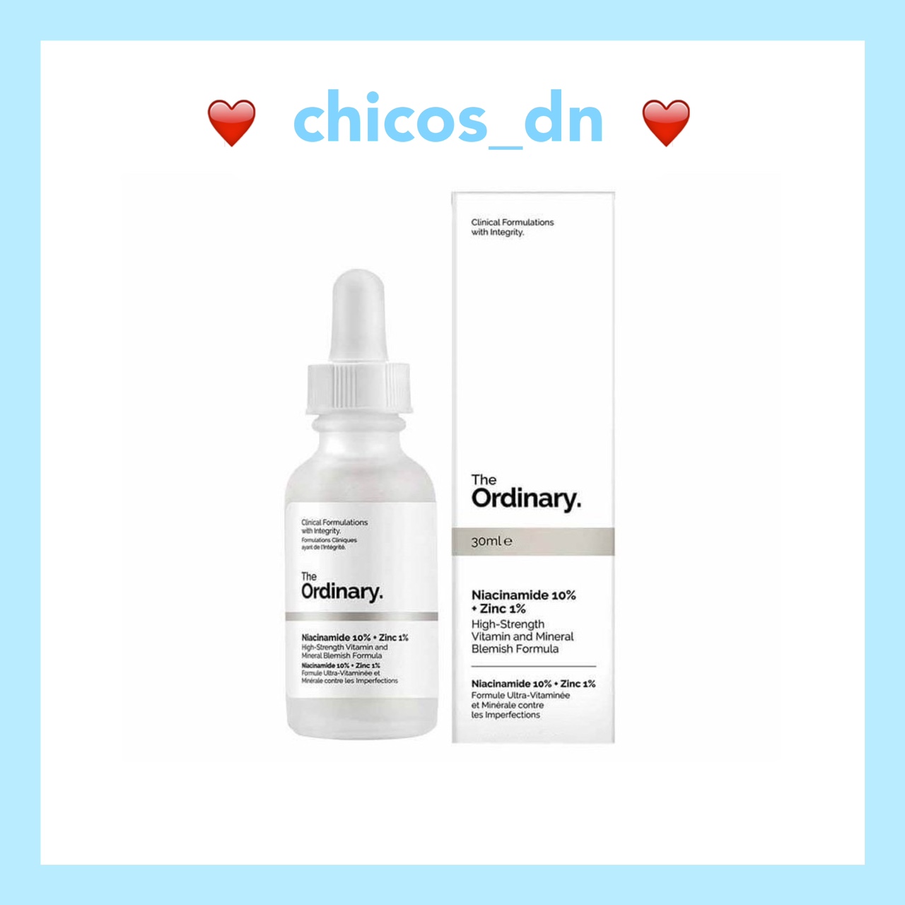 Serum the ordinary Niacinamide 10 + zinc 1 - 30ml