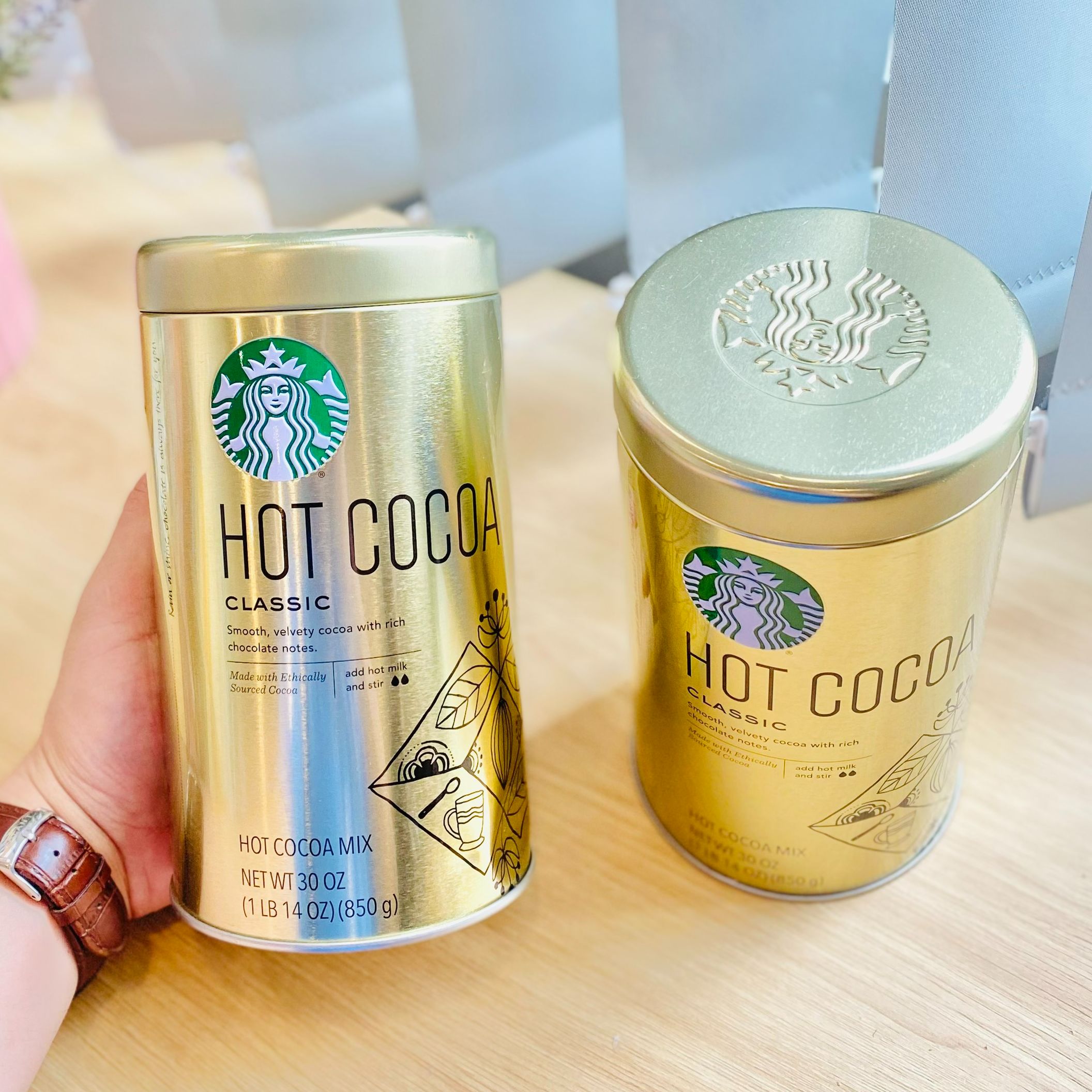 Bột cacao hot cocoa starbuck 850g - mỹ