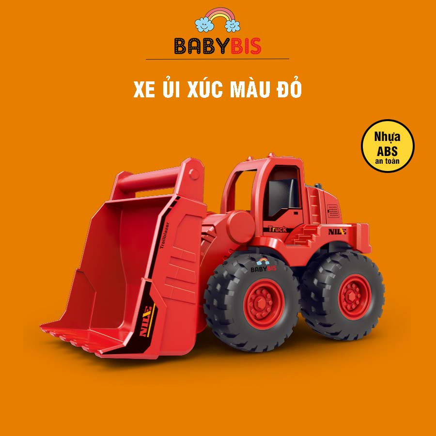 Đồ chơi mô hình xe công trình xây dựng cho bé, xe cứu hỏa, xe rác, xe nông nghiệp nhựa ABS an toàn, bền đẹp rất nhiều loại xe kiểu dángBabybis - 3