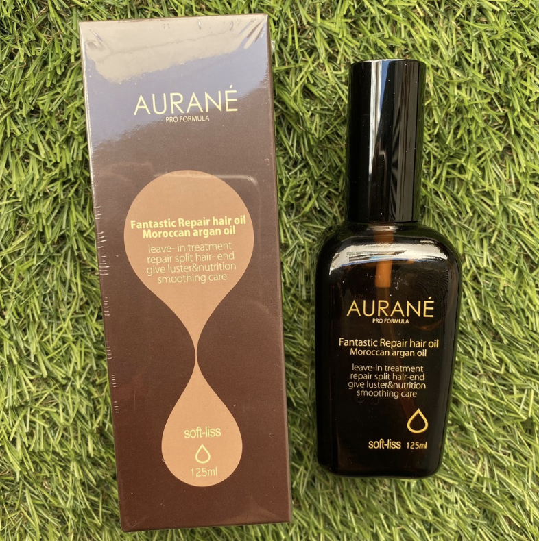 Tinh dầu dưỡng tóc AURANE Argan Fantasic Repair Hair Oil Soft-Liss 125ml ( mẫu vuông )