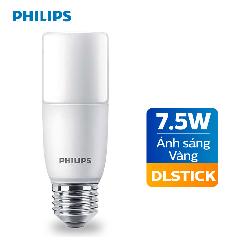 Bóng đèn Philips LED DLStick 7.5W E27 - Ánh sáng trắng/ Ánh sáng vàng