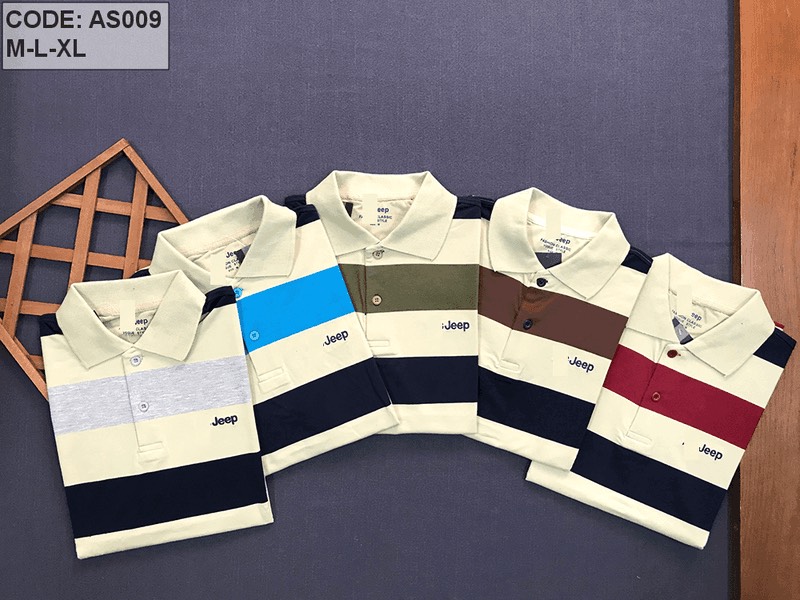 ÁO THUN NAM [MIỄN PHÍ VẬN CHUYỂN] SỌC NGANG BÔNG LÚA THUN COTTON (nhiều màu)