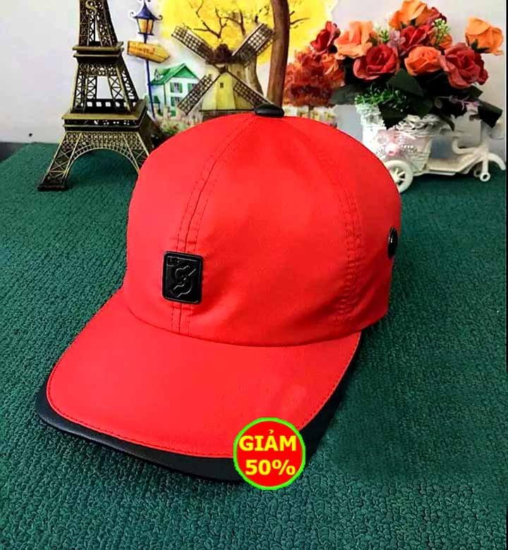 ⚡️ ĐỘI LÀ THÍCH ⚡️ Nón kết Nón Sơn nam nữ Mũ Kết Sơn 7 màu đen đỏ vàng trắng xanh hồng mũ lưỡi trai - N020 01