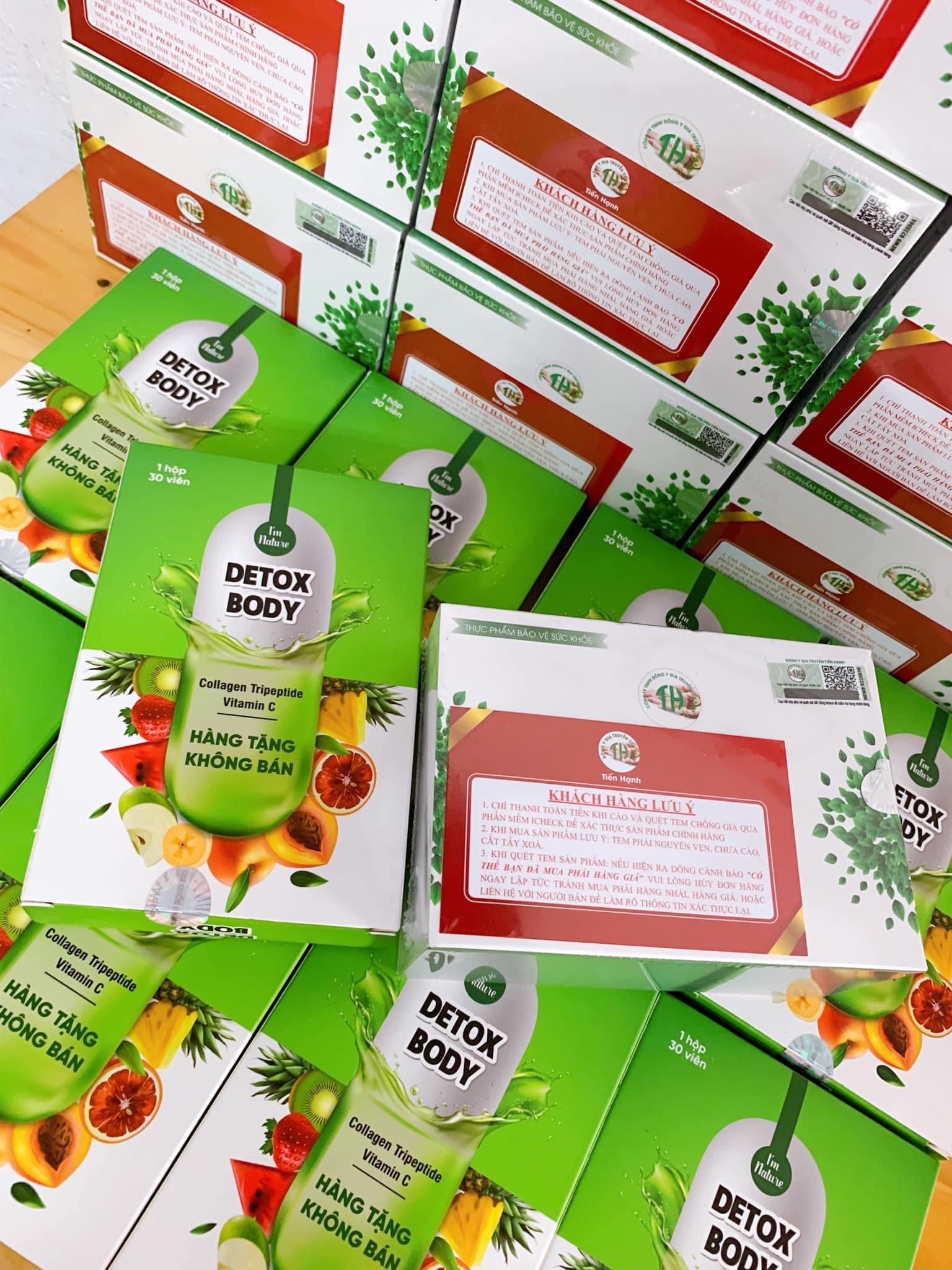 Tiến Hạnh Giảm cân chính hãng tặng detox