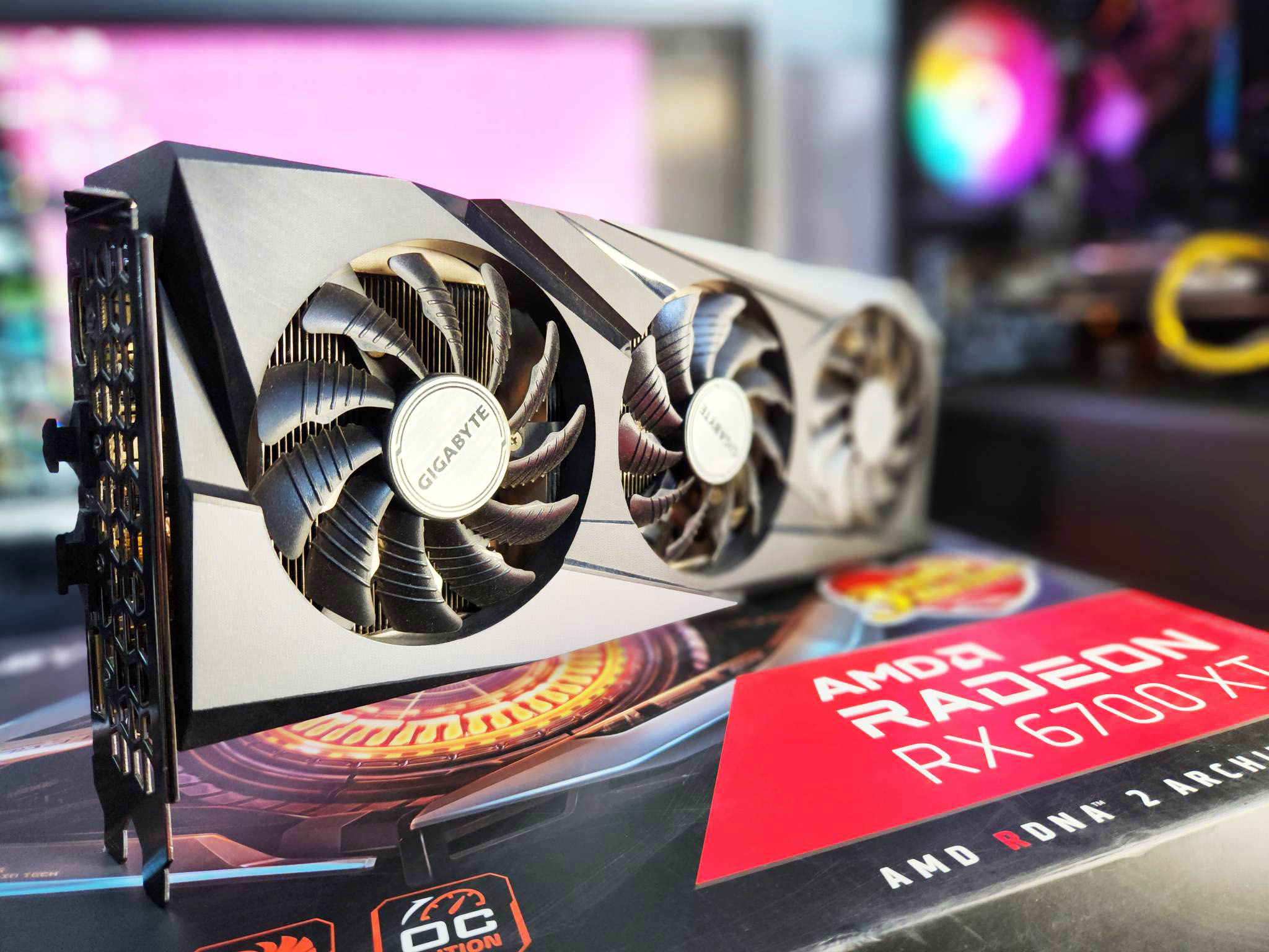 Vga gigabyte radeon rx 6700 xt gaming oc 12g full box