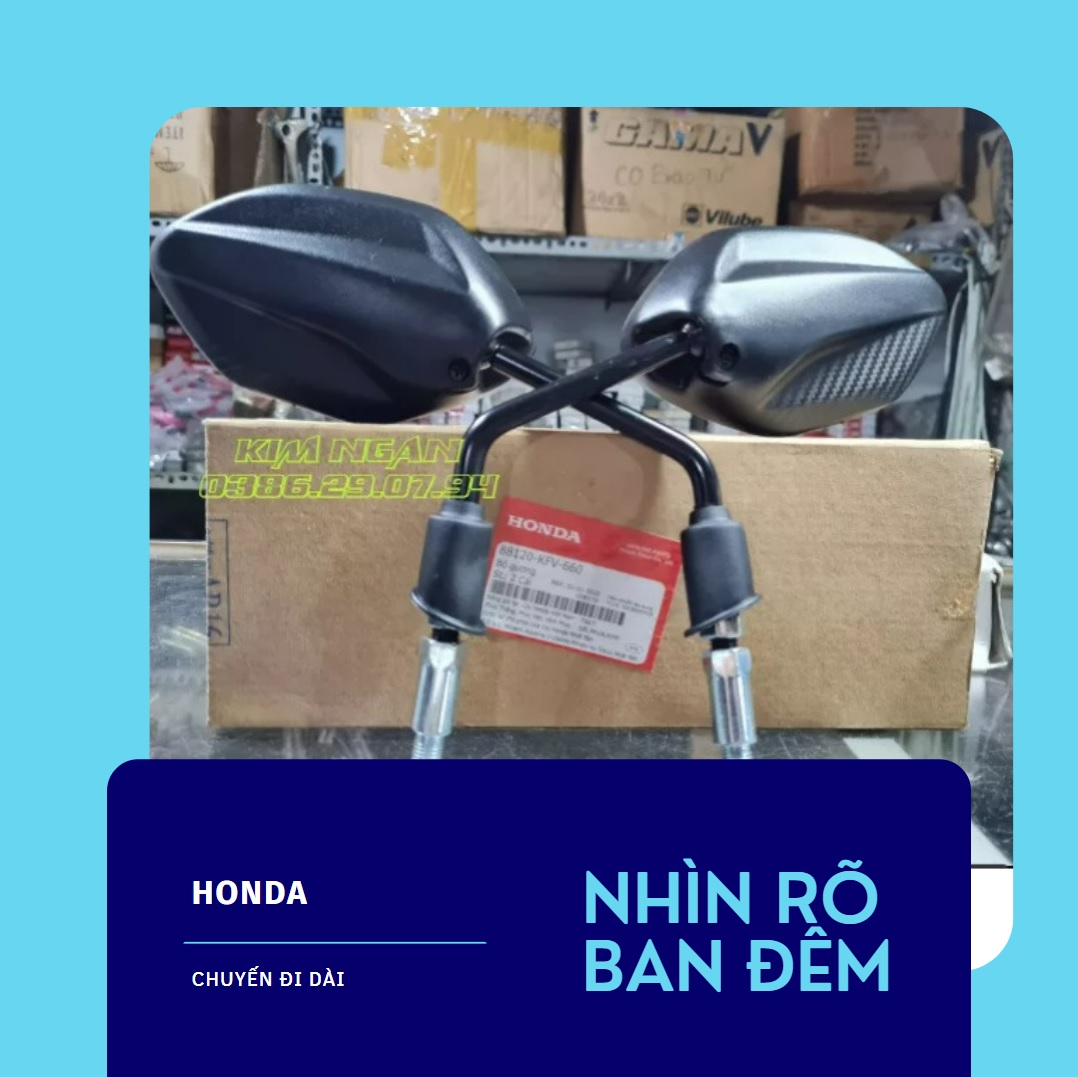 [HCM]Gương chiếu hậu Honda Air Blade đời từ 2016-2021 (mẫu mới)