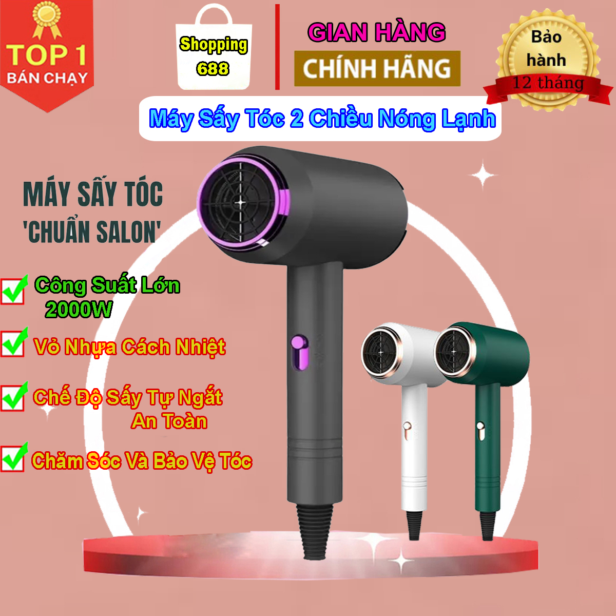 Máy Sấy Tóc Cao Cấp, máy sấy tóc mini, máy say toc mini nóng lạnh, máy sấy tóc 2 chiều nóng lạnh, máy sấy tóc treo tường, may say toc, sấy tóc mini, máy sấy tóc mini giá rẻ, sấy tóc, máy say toc mini, máy sấy tóc, máy sấy BH 6 THÁNG