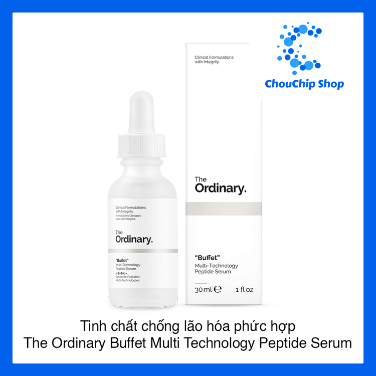 [HCM]Serum chống lão hóa The Ordinary Buffet Multi-Technology Peptide Serum 30ml
