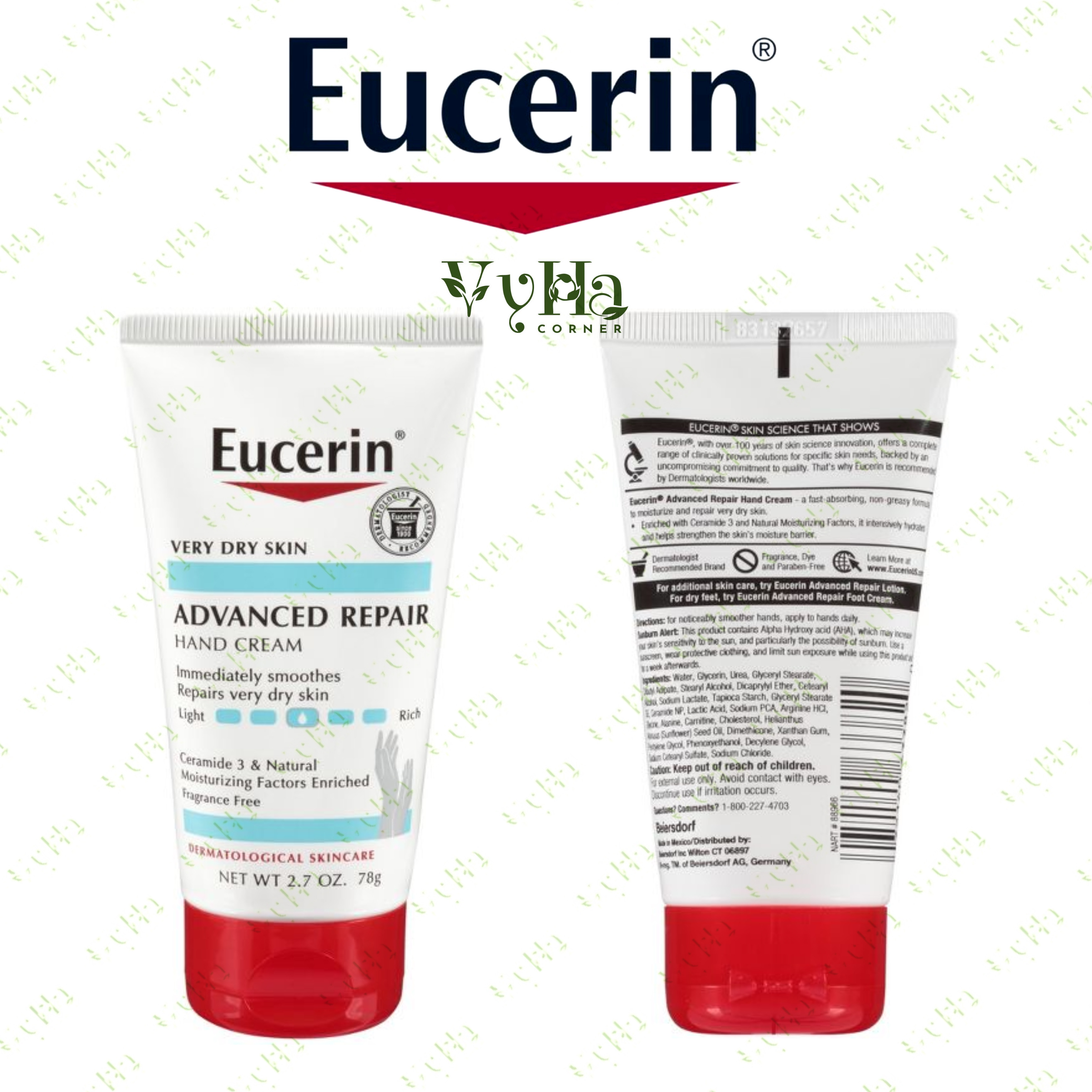 Kem Dưỡng Tay Eucerin Advanced Repair