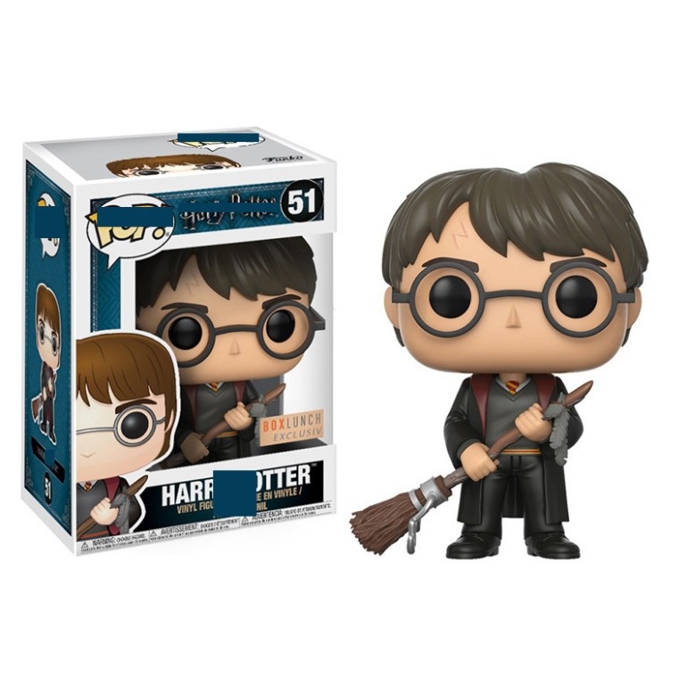 ✈✤ pds47 Funko Pop! 《Harry Potter》Ron Hermione Dobby Luna Sirius Black Snape Action Figure Toys model Dolls color box-packed boys toys girls Birthday gift children toy