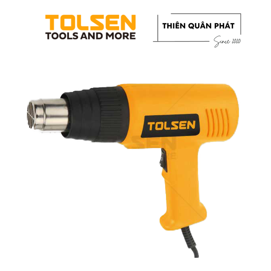 Máy khò nhiệt Tolsen 79100 bảo hành 03 tháng 2 chế độ làm nóng cố định 350-550 độ C, tốc độ làm nóng cực nhanh, máy bền