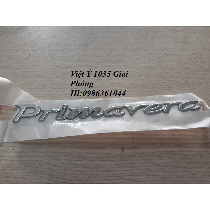 Bộ Tem Vespa Primavera Chính Hãng