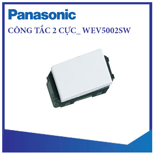 [ PANASONIC ] HẠT CÔNG TẮC 2 CHIỀU DÒNG WIDE - WEV5002SW ( CÔNG TẮC 2 CỰC, CÔNG TẮC CẦU THANG )