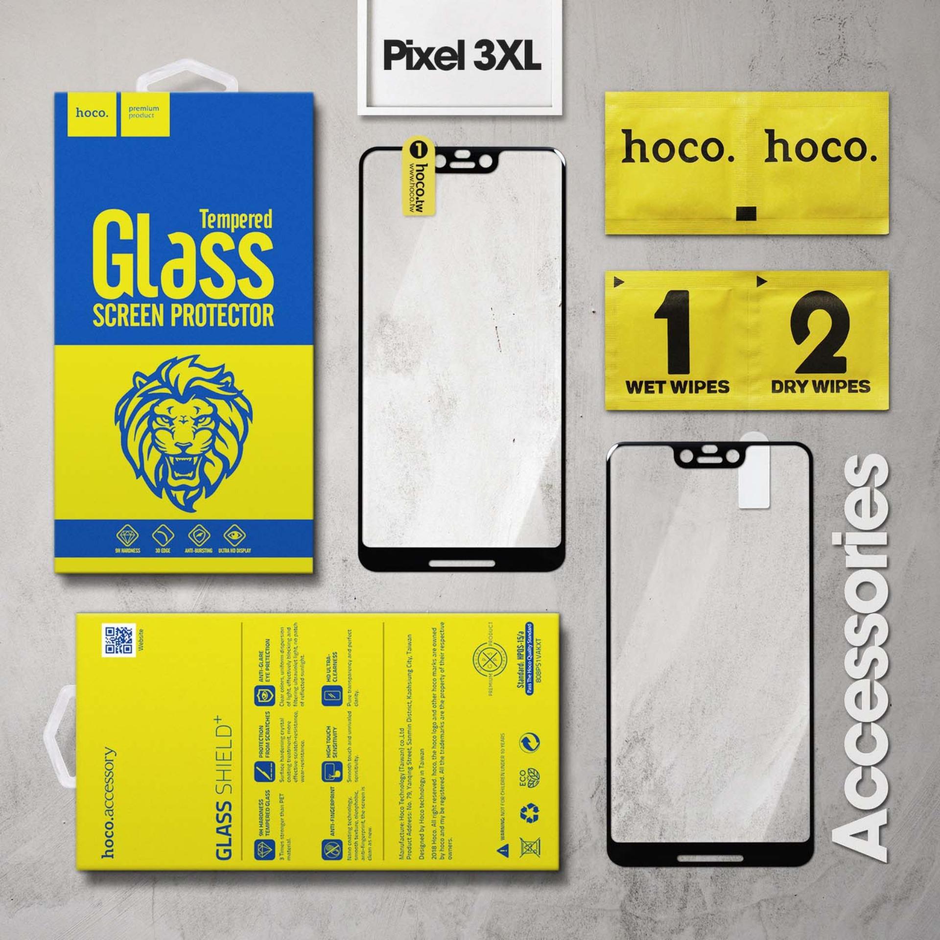 Miếng dán kính cường lực Google Pixel 3 XL hiệu HOCO Full Viền