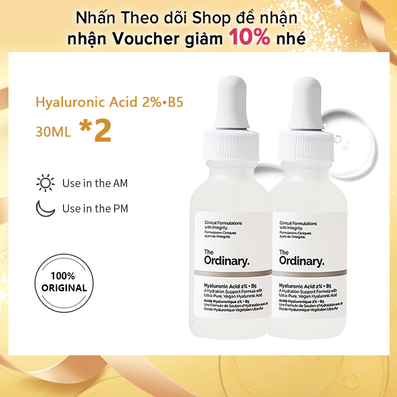 02 Tinh chất The Ordinary Hyaluronic Acid 2% + B5 có dung tích 30ml - INTL