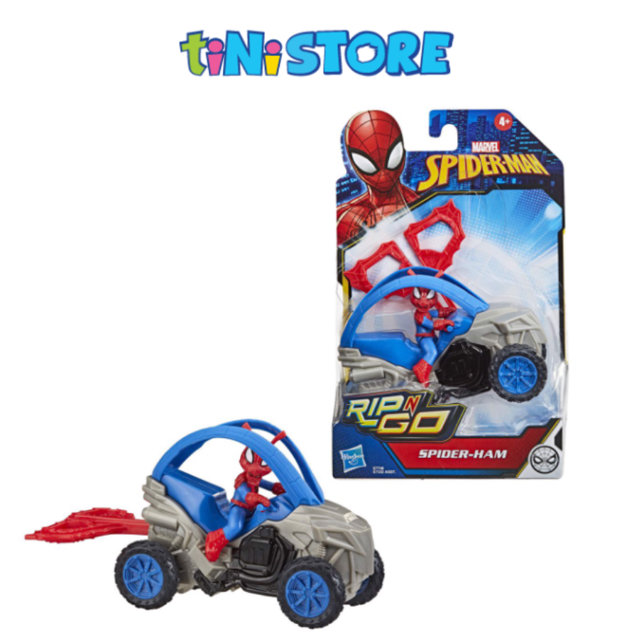 Giảm ₫174,500] Đồ chơi Hasbro người nhện thần tốc Spiderman Rip N Go E7332  - tháng 4/2023 - BeeCost