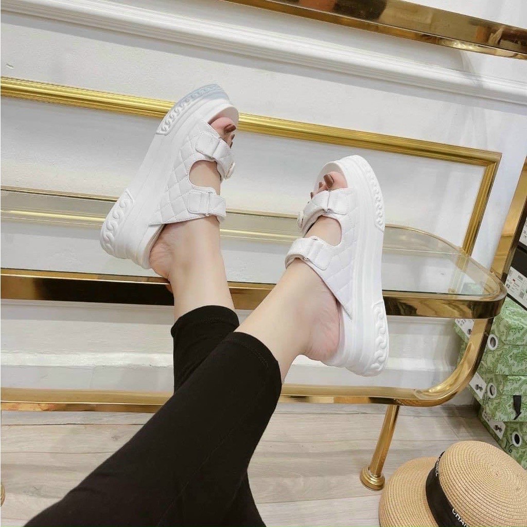 Dép 2 quai ngang đế bánh mì ôddcc