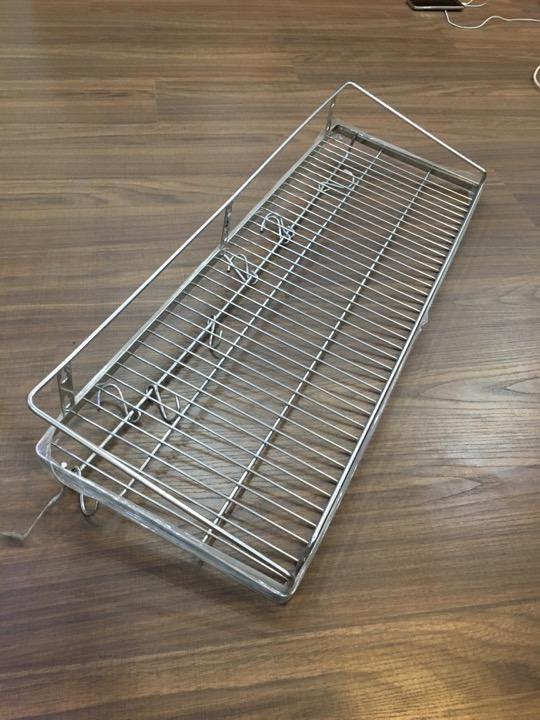 [HCM]Kệ Úp Chén Đĩa Treo Tường Bằng inox 304 Cao Cấp 1 Tầng Có Lùa