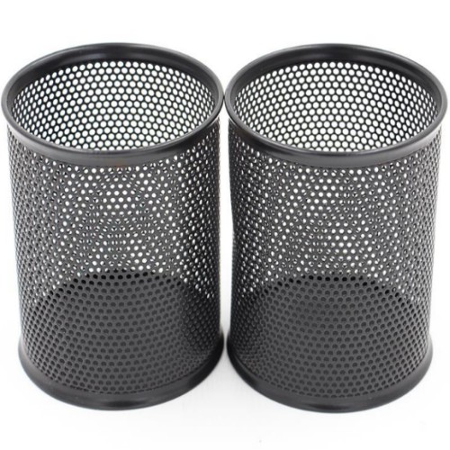 Hộp cắm viết sắt tròn (027251) _(9 x 10)cm