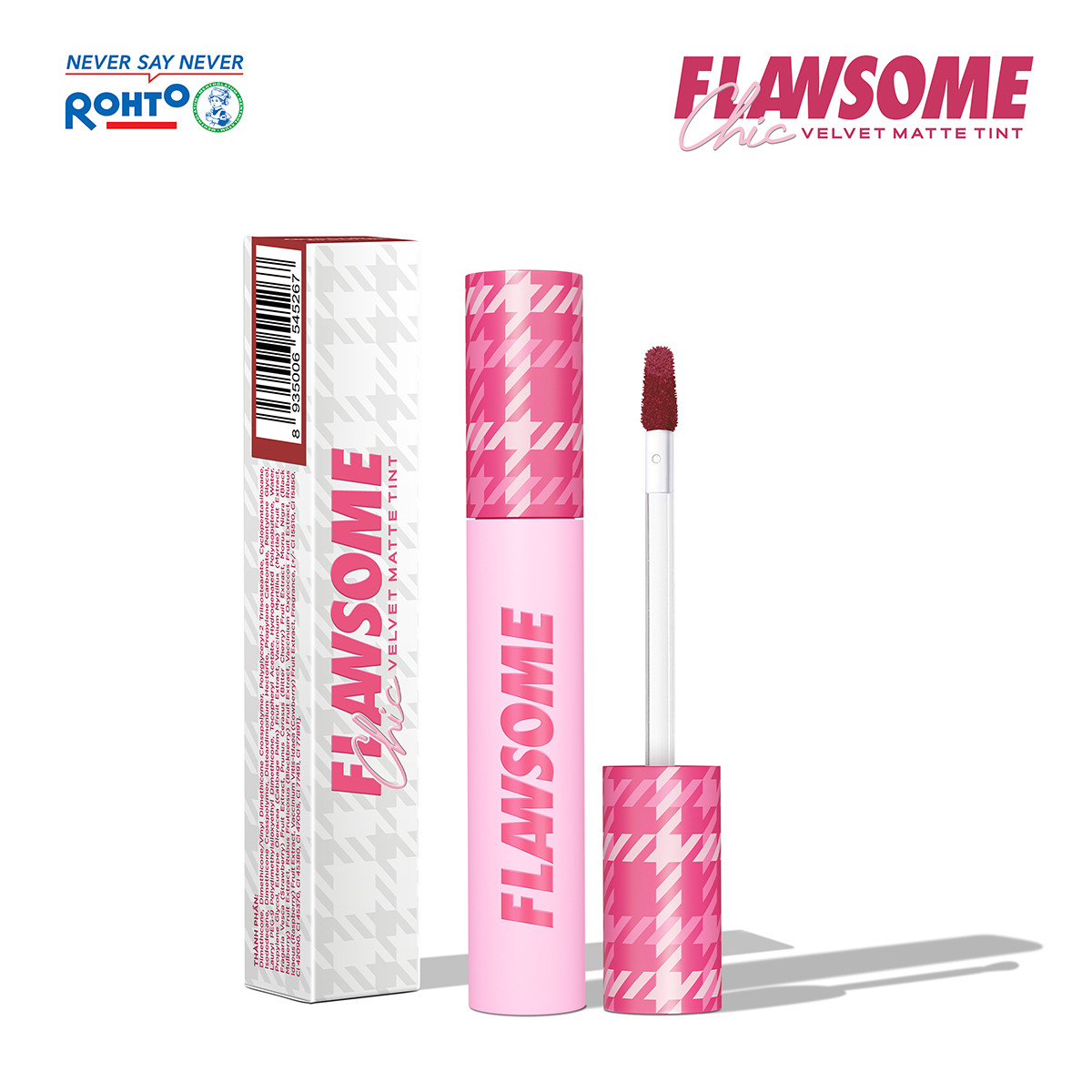 Son kem lì mịn nhẹ như nhung Flawsome Chic Velvet Matte Tint 3g