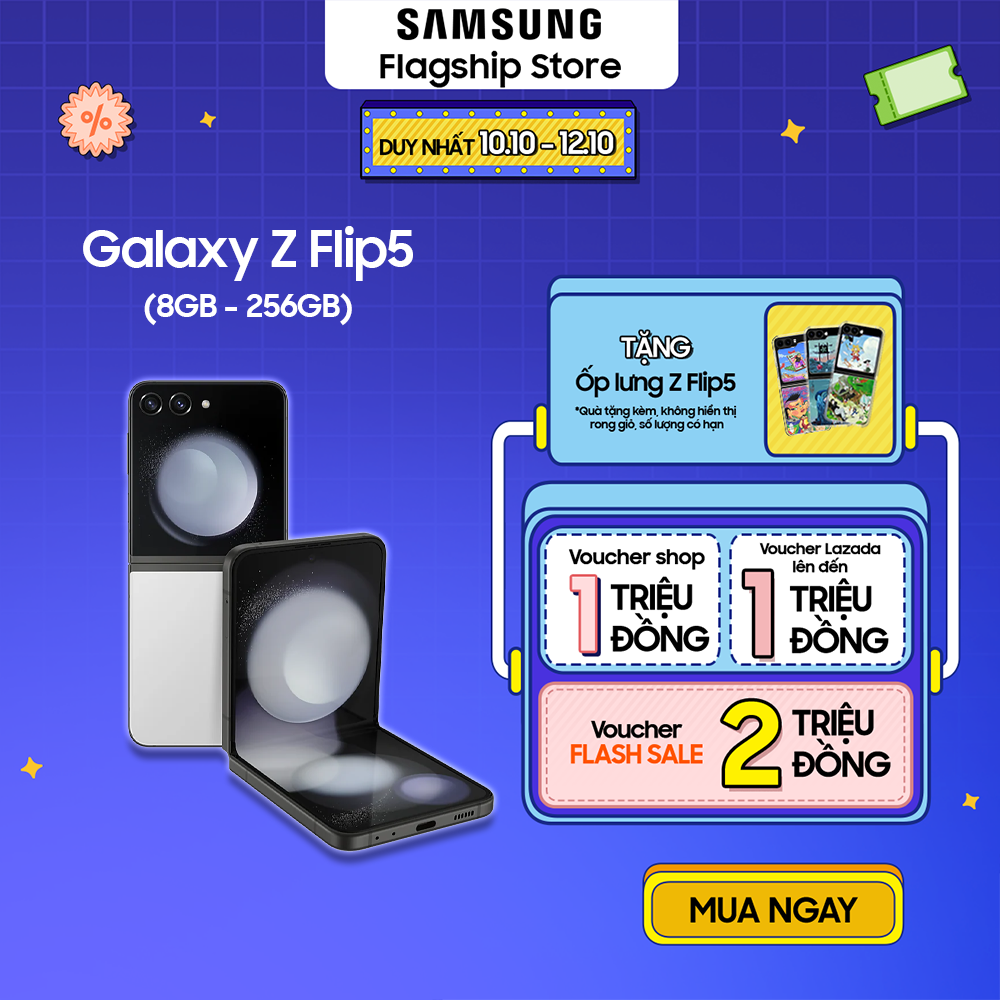 Điện thoại Samsung Galaxy Z Flip 5  - Độc quyền online