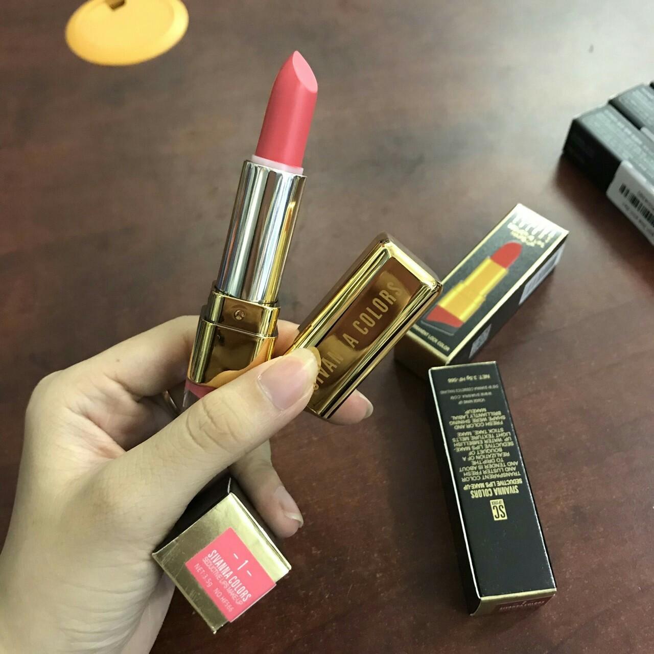 [HCM]Son sivanna color vàng lâu trôi không phai mầu Mh So 42