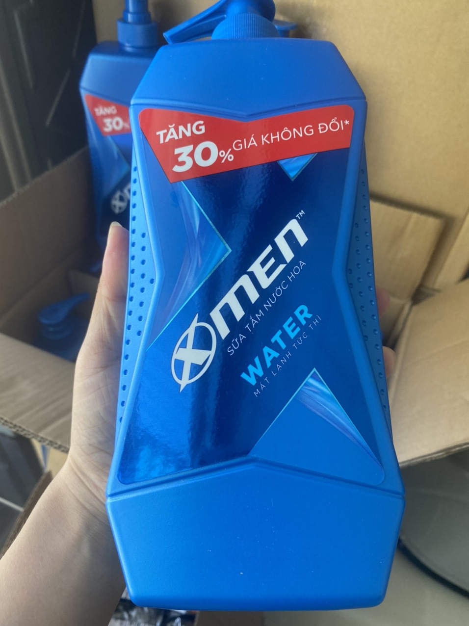 Sữa tắm nước hoa xmen wood 650g dành cho nam