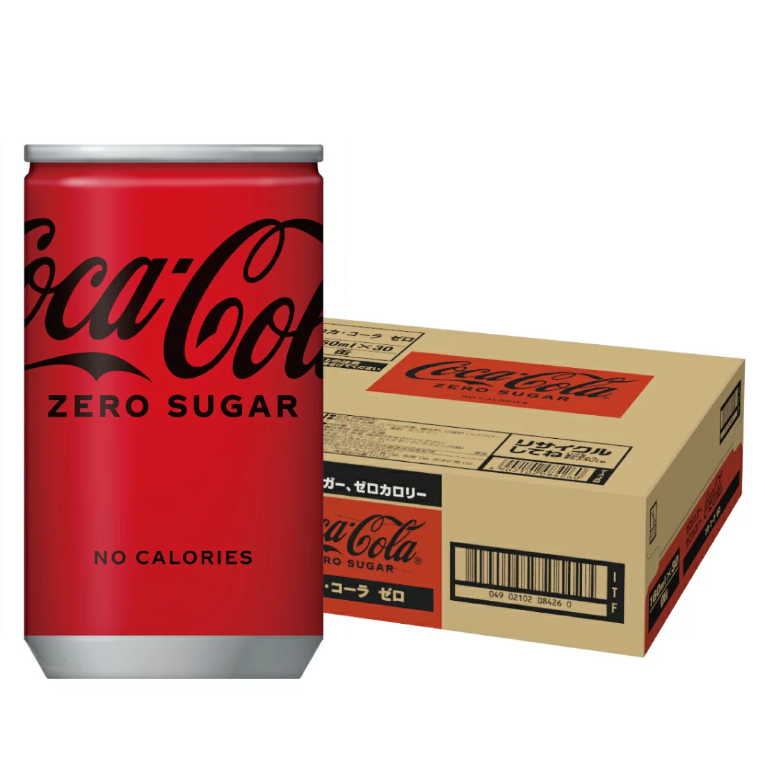 Thùng 30 lon mini Coca-Cola Zero Sugar nội địa Nhật x 160mL