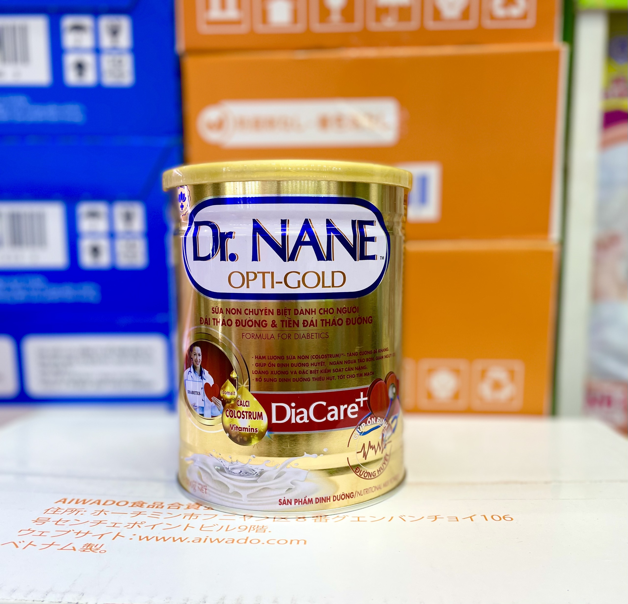 Sữa bột Dr.Nane Diacare - 800gr giúp ổn định đường huyết